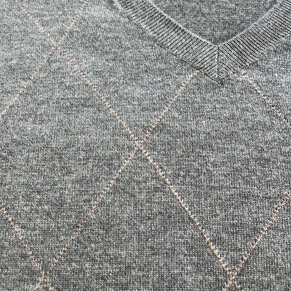 Men’s Saks Fifth Avenue 100% Wool Sweater L - Picture 3 of 4